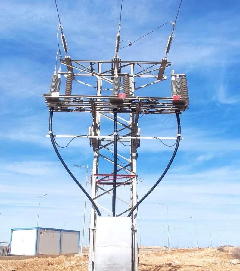 Burial Works of 60kV Lines Crossing the City of Berkane Province of Berkane